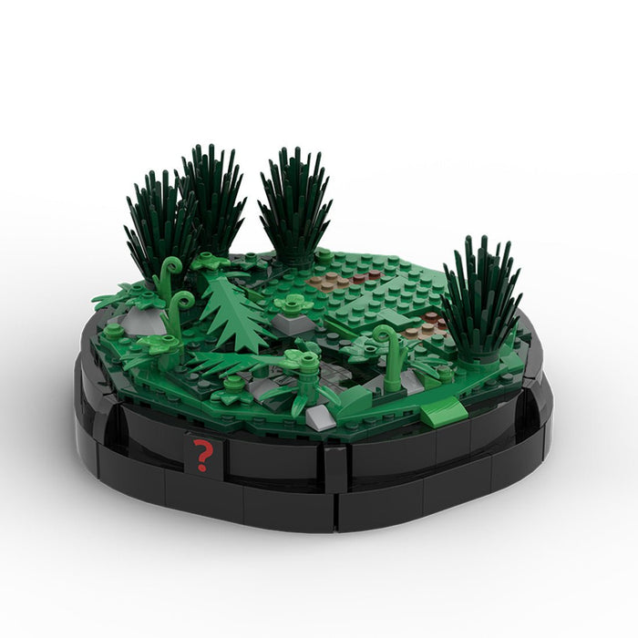 MOC - 175051 Velociraptor Statue Klemmbausteine - LesDiy - Klemmbausteine