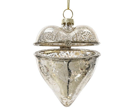 Antique Glass Openable Hanging Decoration