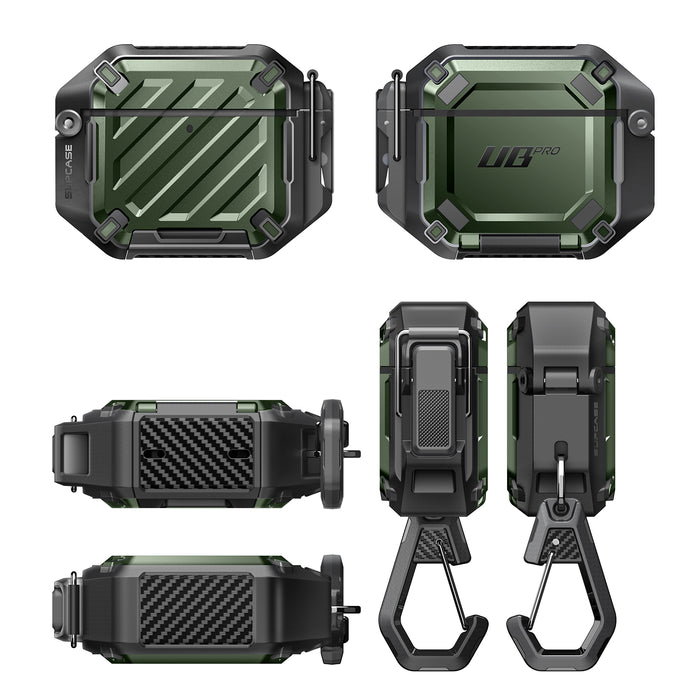 Apple AirPods 4 Unicorn Beetle PRO Rugged Case-Dark Green