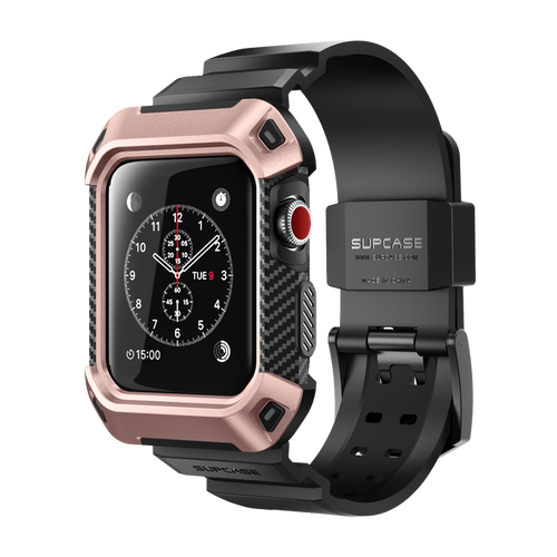 Apple Watch UB Pro Wristband Case (42mm)-Rose Gold