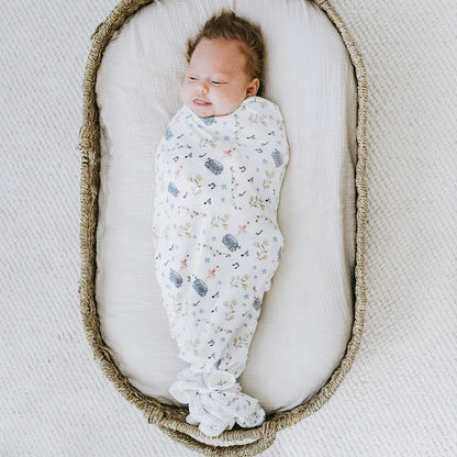 Bamboo Luxe Swaddle Set - Ballet Reverie