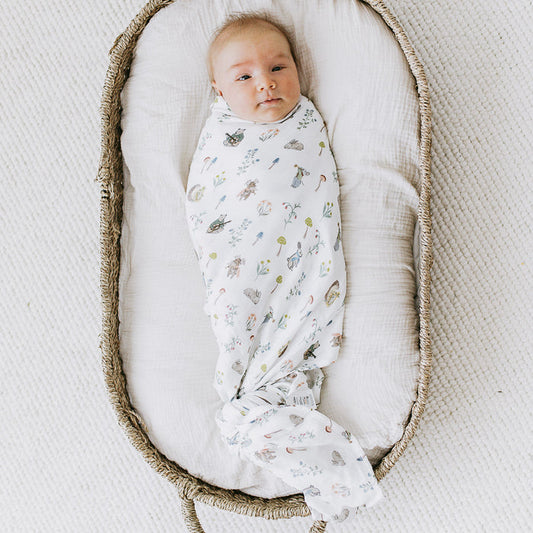 Bamboo Swaddle - Woodland Melody
