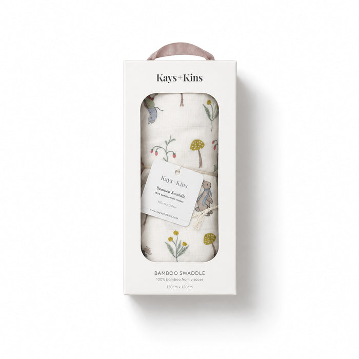 Bamboo Swaddle - Woodland Melody