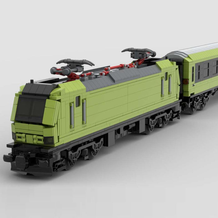 BR - 193 Electric Locomotive Klemmbausteine - LesDiy - Klemmbausteine