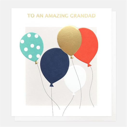 Caroline Gardner To An Amazing Grandad Greetings Card