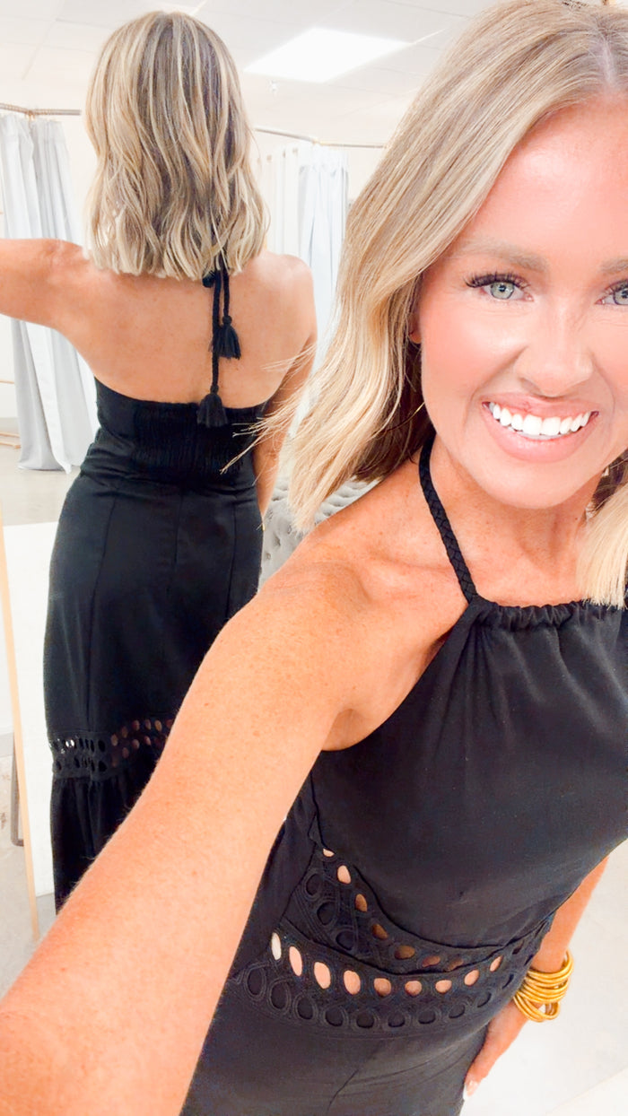 - FINAL SALE-The Lace Allure Dress-Black