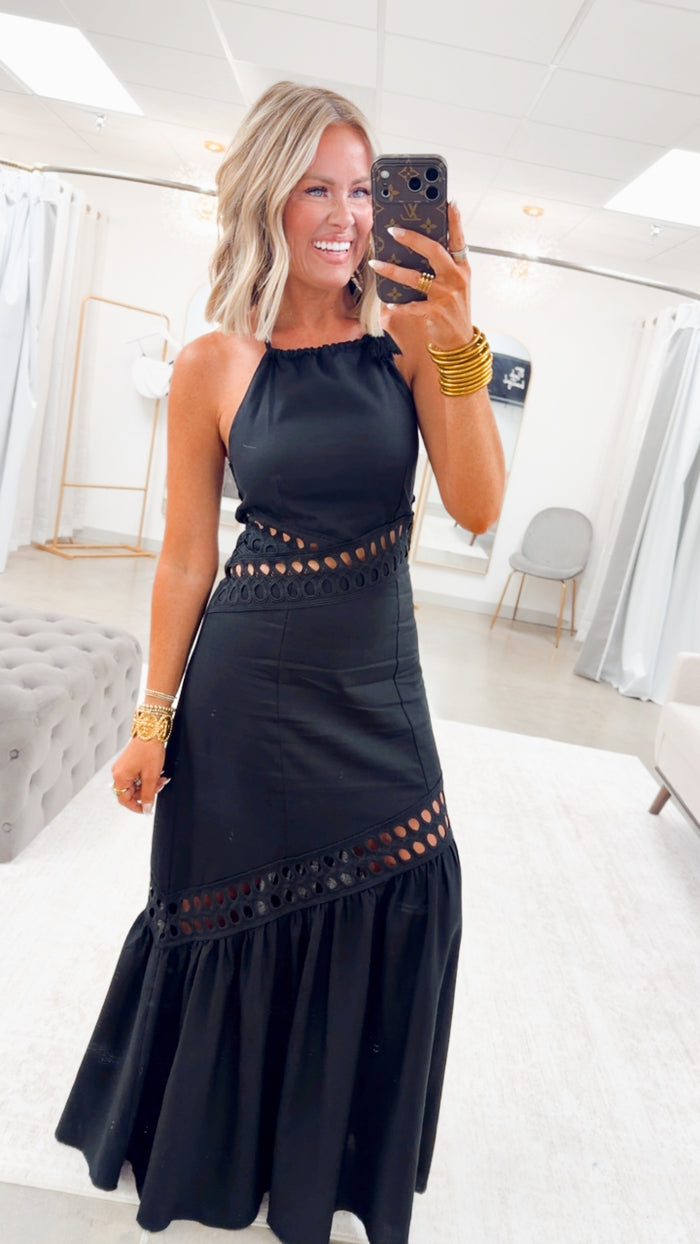 - FINAL SALE-The Lace Allure Dress-Black