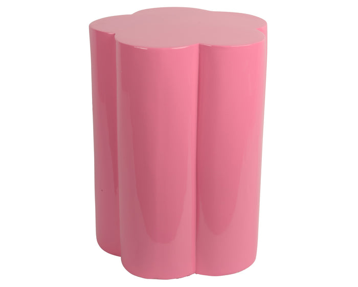 Flower Shaped Side Table - Pink