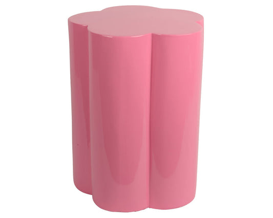 Flower Shaped Side Table - Pink