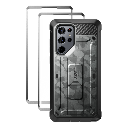 Galaxy S22 Ultra Unicorn Beetle PRO Screen Protector Case-Gray Camo