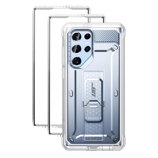 Galaxy S22 Ultra Unicorn Beetle PRO Screen Protector Case-Ice