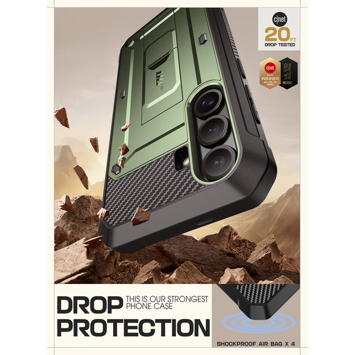 Galaxy S25 Plus Unicorn Beetle PRO Rugged Case-Dark Green