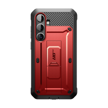 Galaxy S25 Plus Unicorn Beetle PRO Rugged Case-Metallic Red
