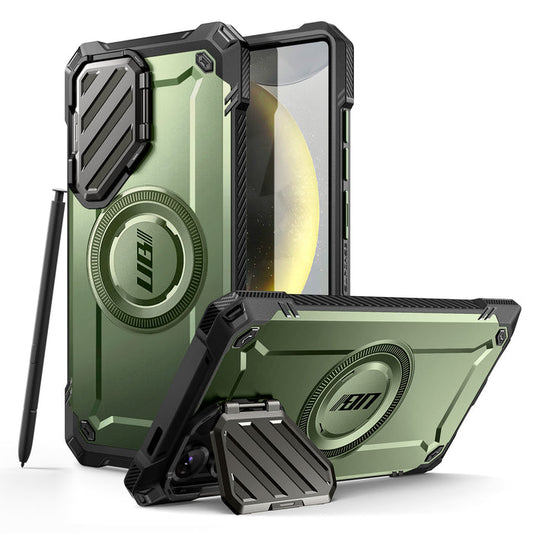 Galaxy S25 Ultra Unicorn Beetle MAG XT Bumper Case -Dark Green