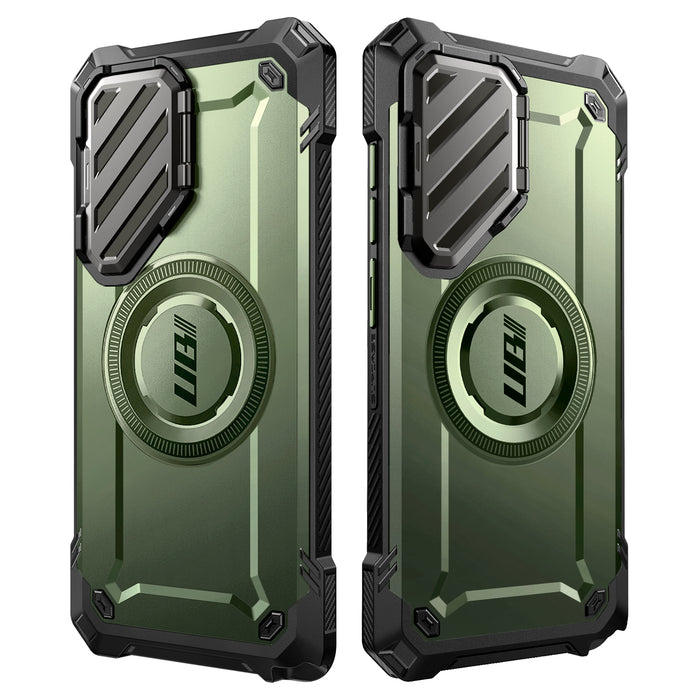 Galaxy S25 Ultra Unicorn Beetle MAG XT Bumper Case -Dark Green