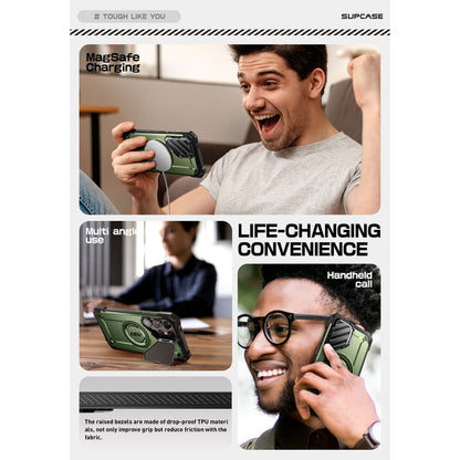 Galaxy S25 Ultra Unicorn Beetle MAG XT Bumper Case -Dark Green
