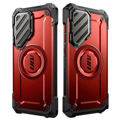 Galaxy S25 Ultra Unicorn Beetle MAG XT Bumper Case -Metallic Red