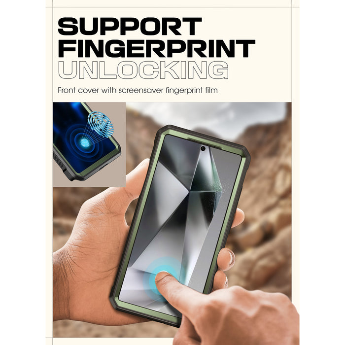 Galaxy S25 Ultra Unicorn Beetle PRO Rugged Case-Dark Green
