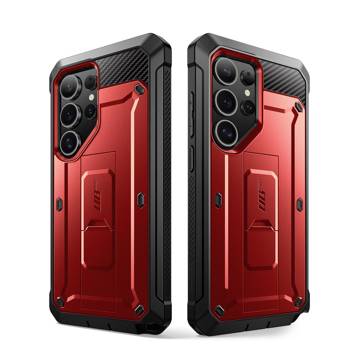 Galaxy S25 Ultra Unicorn Beetle PRO Rugged Case-Metallic Red