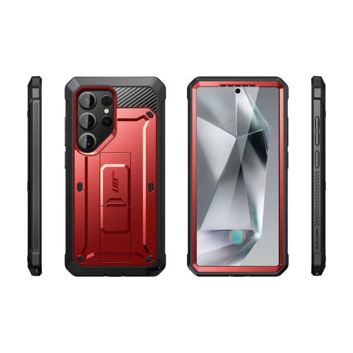 Galaxy S25 Ultra Unicorn Beetle PRO Rugged Case-Metallic Red