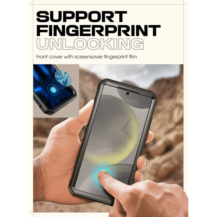 Galaxy S25 Unicorn Beetle PRO Rugged Case-Black