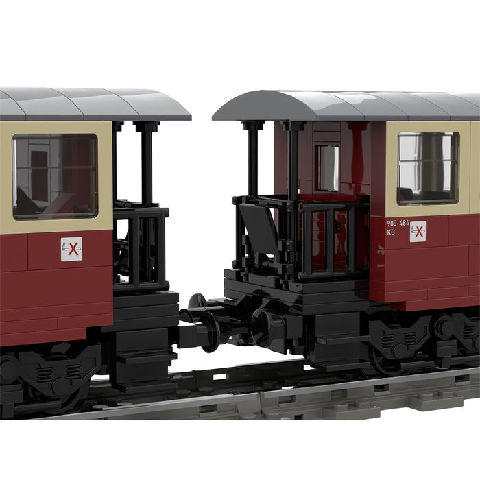 Harzer Schmalspurbahnen Coaches Klemmbausteine - LesDiy - Klemmbausteine