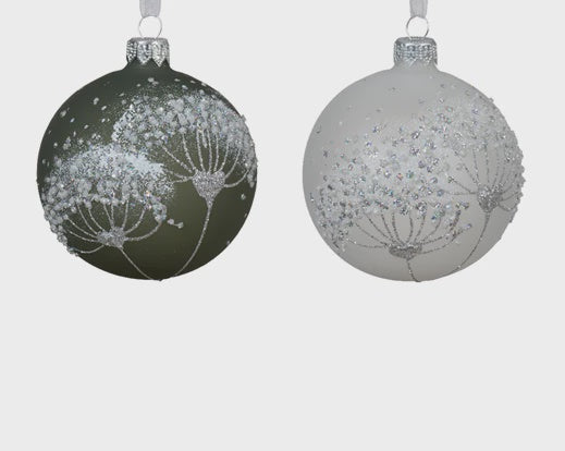 Hogweed Glass Bauble