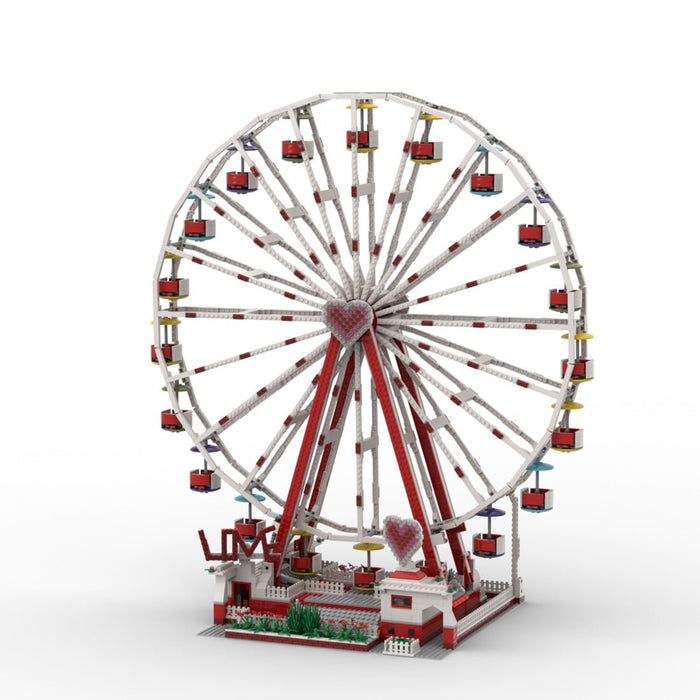 Ich liebe Riesenrad Klemmbausteine - LesDiy - Klemmbausteine