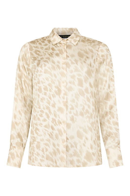 I'Cona Shirt 64cm - Gold 66058-60406-14 patterned shirt Shop Icona at Dotique