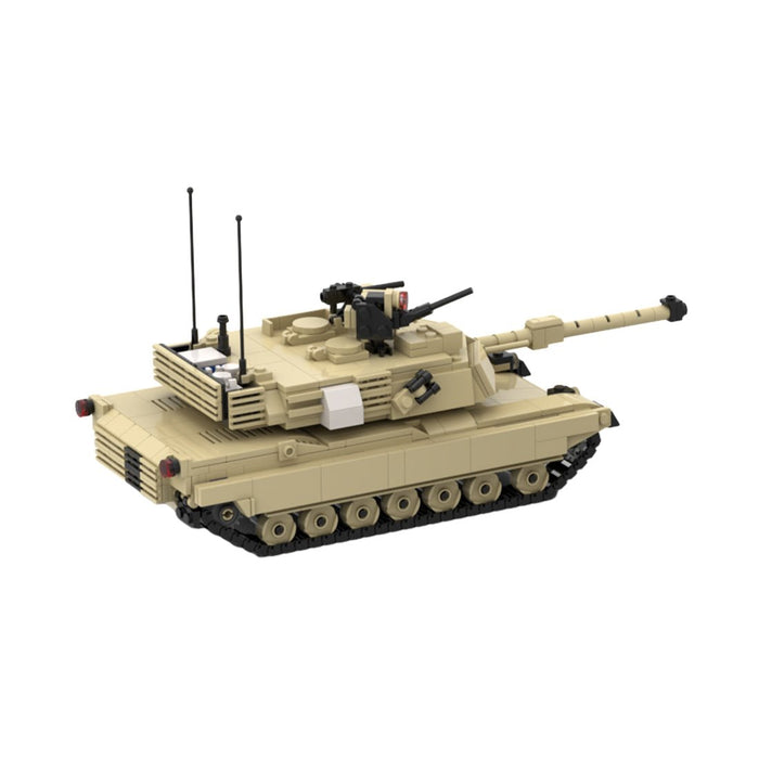 Kampfpanzer M1A2 Klemmbausteine - LesDiy - Klemmbausteine