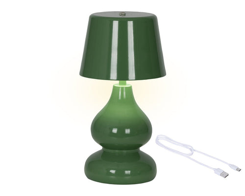 LED Rechargeable Modern Table Lamp - Green