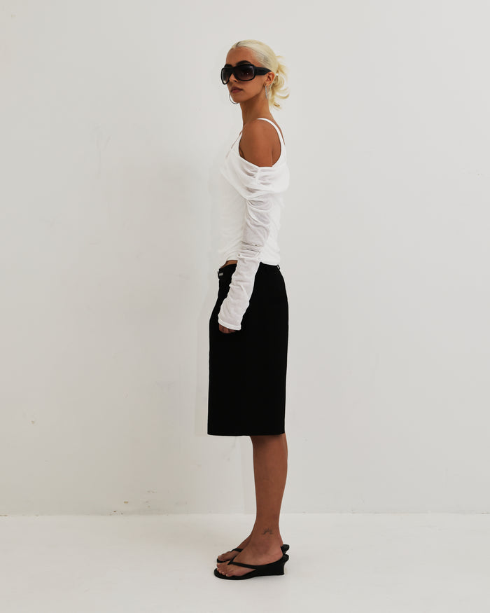 LS LAYERED TANK - WHITE