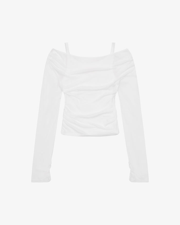 LS LAYERED TANK - WHITE