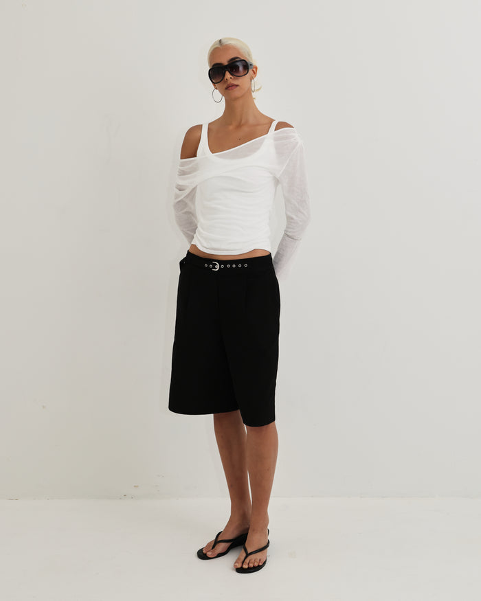 LS LAYERED TANK - WHITE