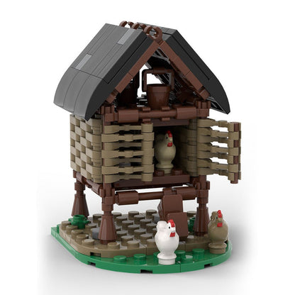 Medieval DIY Animals Ranch Klemmbausteine - LesDiy - Klemmbausteine