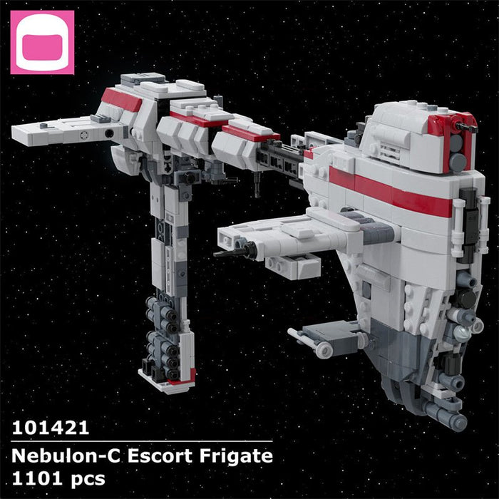 MOC - 101421 Nebulon - C Escort Frigate Klemmbausteine - LesDiy - Klemmbausteine
