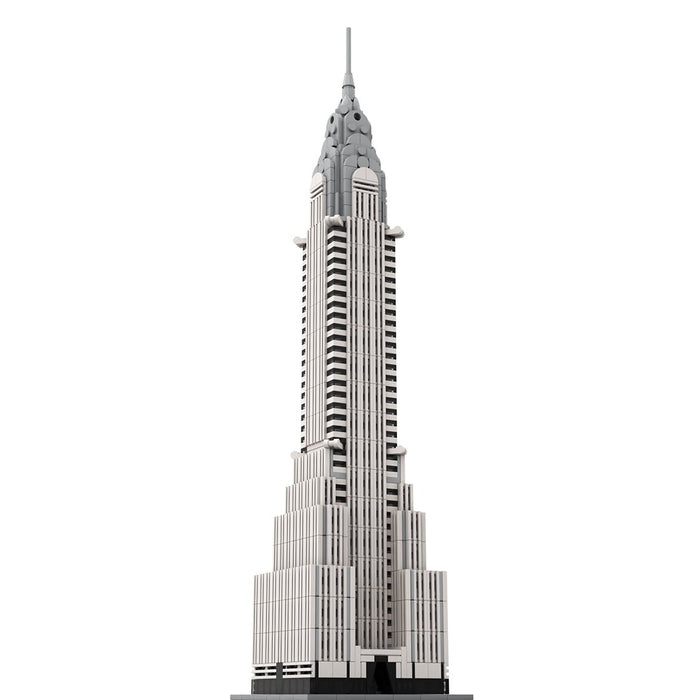 MOC - 127022 Chrysler Building 1:800 Scale Klemmbausteine - LesDiy - Klemmbausteine