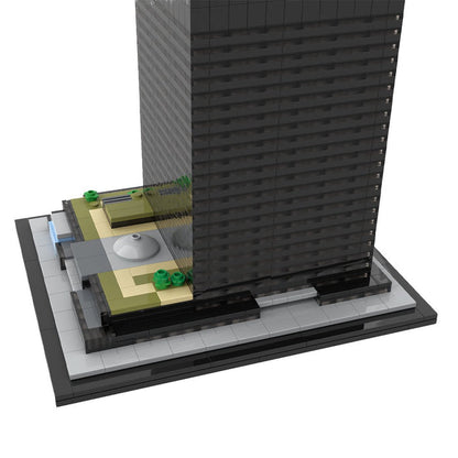 MOC - 127024 Willis Tower 1:800 Scale Klemmbausteine - LesDiy - Klemmbausteine