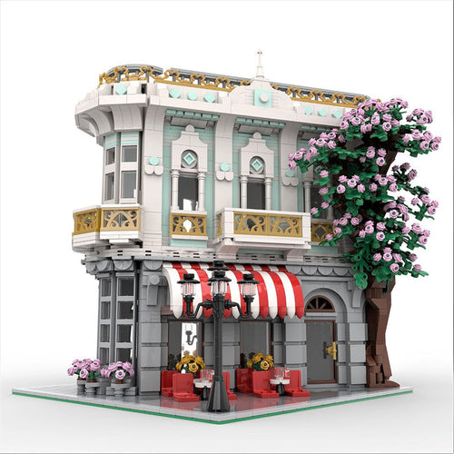 MOC - 131134 Modularer Laden an der Straßenecke Klemmbausteine - LesDiy -