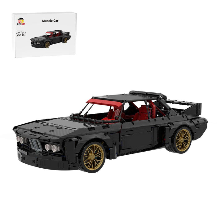 MOC - 131591 BMW 3.0 CSI Group 5 Klemmbausteine - LesDiy - Klemmbausteine