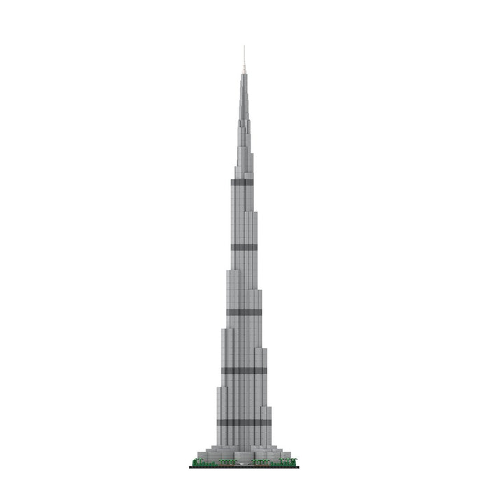 MOC - 131908 Burj Khalifa 1:800 Scale Architecture Skyscraper Klemmbausteine - LesDiy - Klemmbausteine