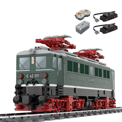 MOC - 133607 Electric Locomotive BR E42 (Holzroller) Klemmbausteine - LesDiy - Klemmbausteine