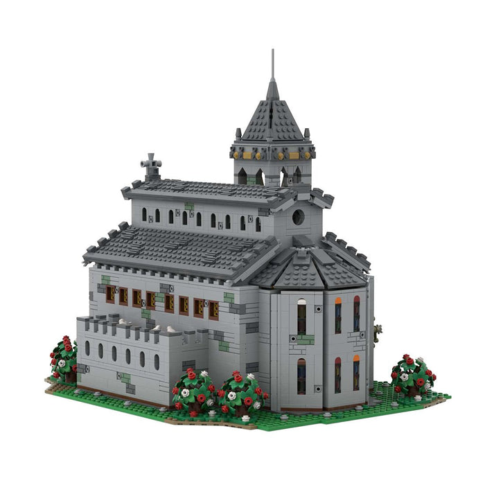 MOC - 148070 Medieval Cathedral Klemmbausteine - LesDiy - Klemmbausteine