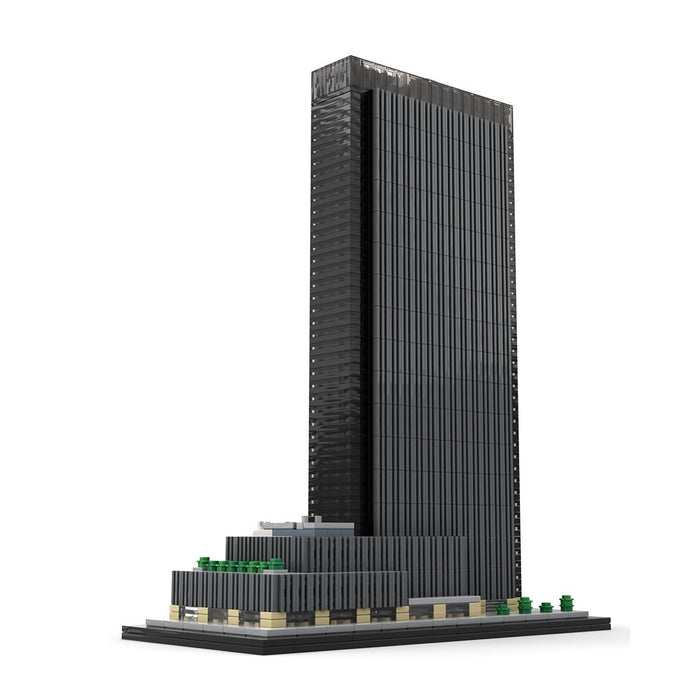 MOC - 156591 One Penn Plaza 1:800 Scale (Penn 1) Klemmbausteine - LesDiy - Klemmbausteine