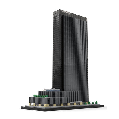MOC - 156591 One Penn Plaza 1:800 Scale (Penn 1) Klemmbausteine - LesDiy - Klemmbausteine