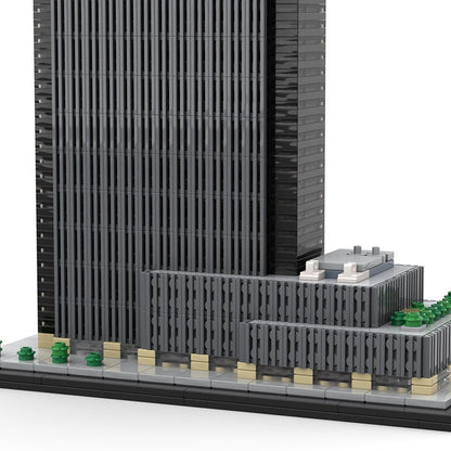 MOC - 156591 One Penn Plaza 1:800 Scale (Penn 1) Klemmbausteine - LesDiy - Klemmbausteine