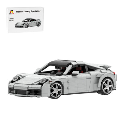 MOC - 156800 Porsche 992 Turbo S Klemmbausteine - LesDiy - Klemmbausteine