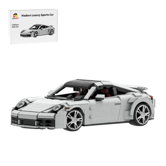 MOC - 156800 Porsche 992 Turbo S Klemmbausteine - LesDiy - Klemmbausteine