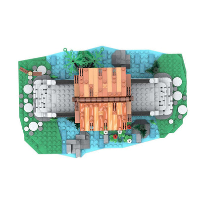 MOC - 161587 Lion Knights' Bridge Klemmbausteine - LesDiy - Klemmbausteine