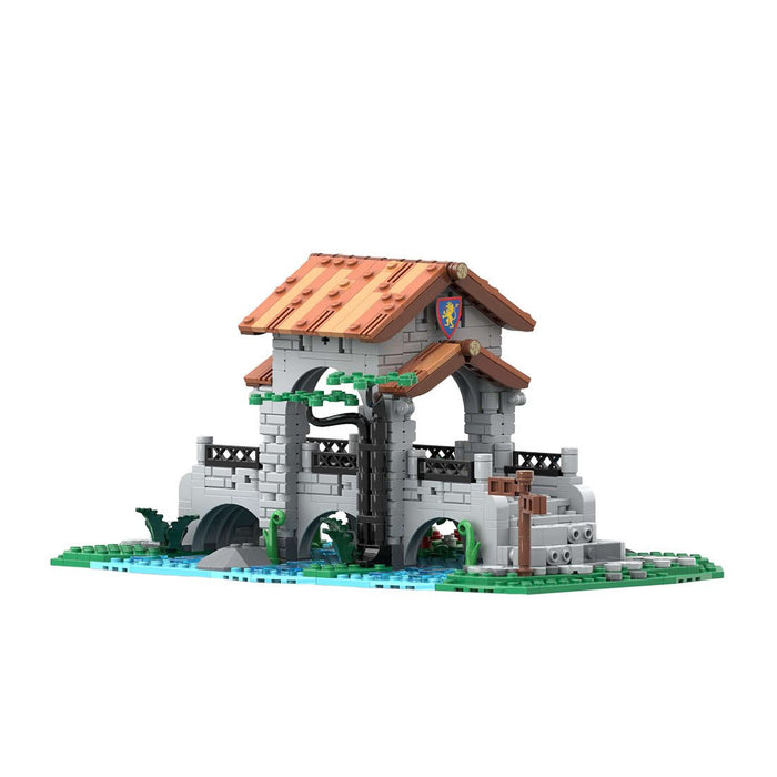 MOC - 161587 Lion Knights' Bridge Klemmbausteine - LesDiy - Klemmbausteine